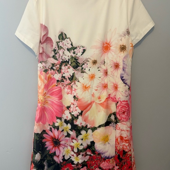 NWT Smashed Lemon Woman’s sz 10 Floral Short Sleeve Dress - Picture 3 of 3